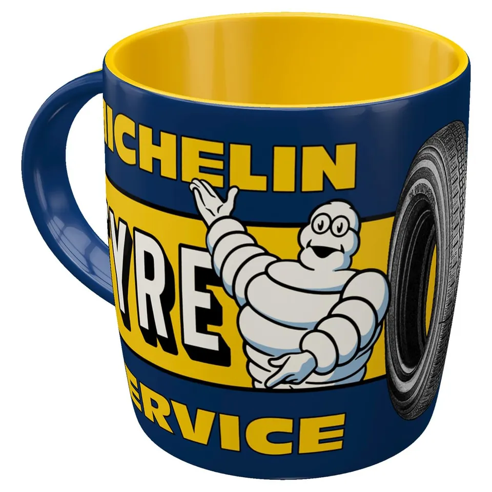nostalgic-art-retro-kaffeebecher-michelin-tyre-service-330-ml-keramik-tasse-orig image 1