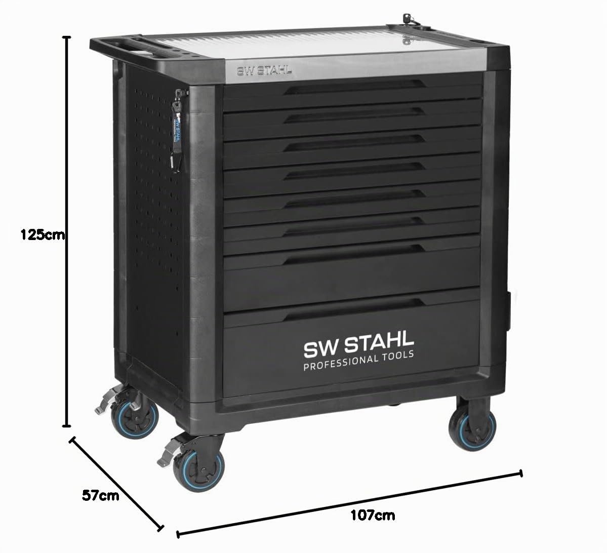 sw-stahl-z3212-werkstattwagen-tt802-338-teilig-best-ckt-8-schubladen-edelstahl-a image 2