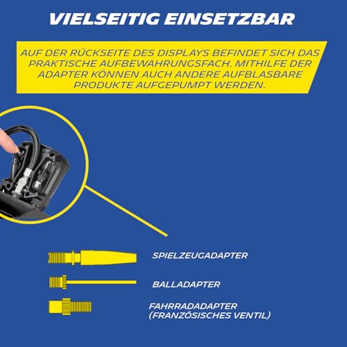 michelin-doppelzylinder-fu-luftpumpe-analog-bis-4-bar-mit-adapter-und-manometer image 7