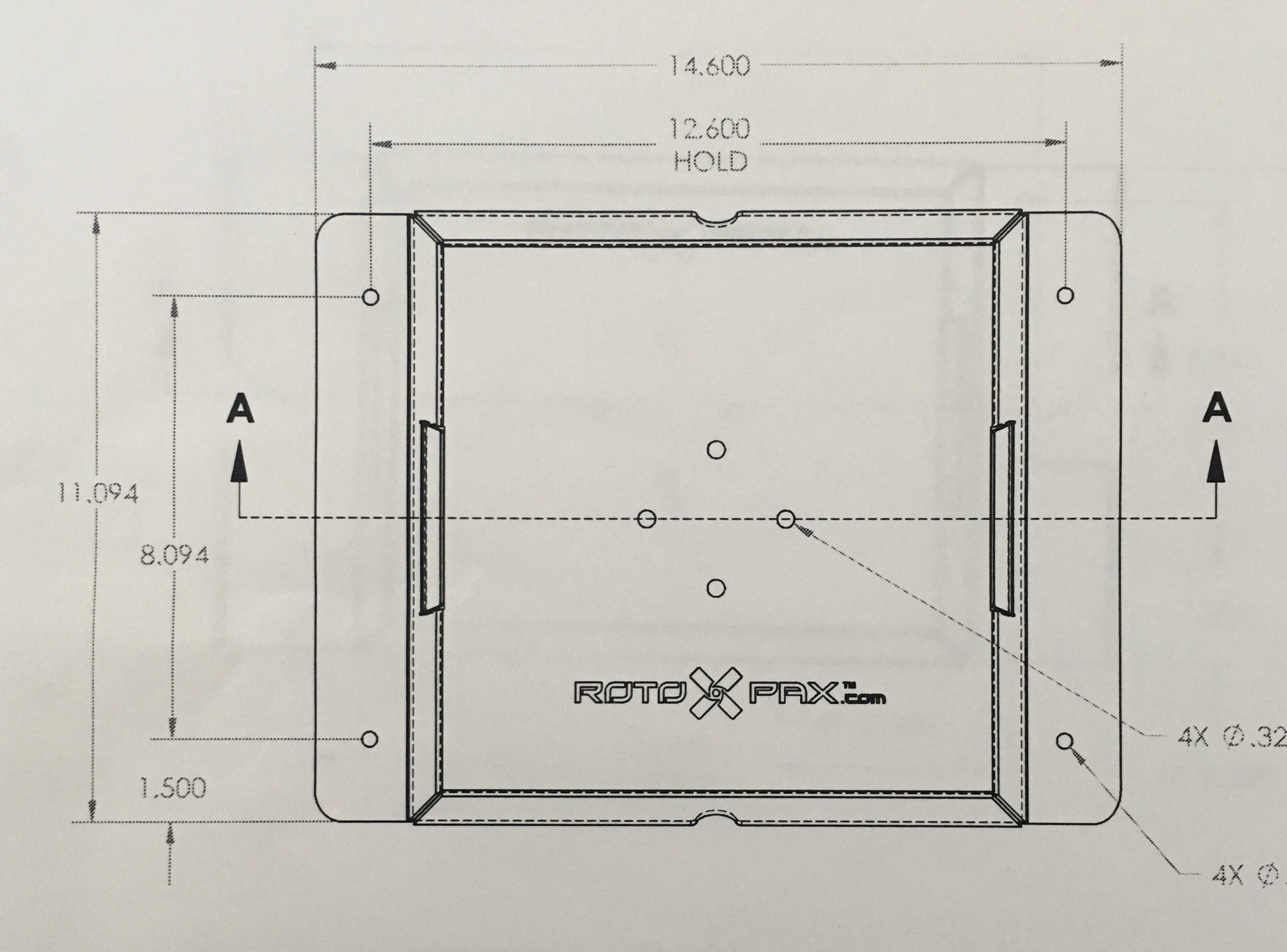 rotopax-polaris-base-plate-schnellmontage-halterung-f-r-rotopax-kanister-auf-pol image 3