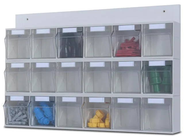 h-nersdorff-multistore-wand-set-regalsystem-mit-18-klarsichtbeh-ltern-und-kippsc image 1