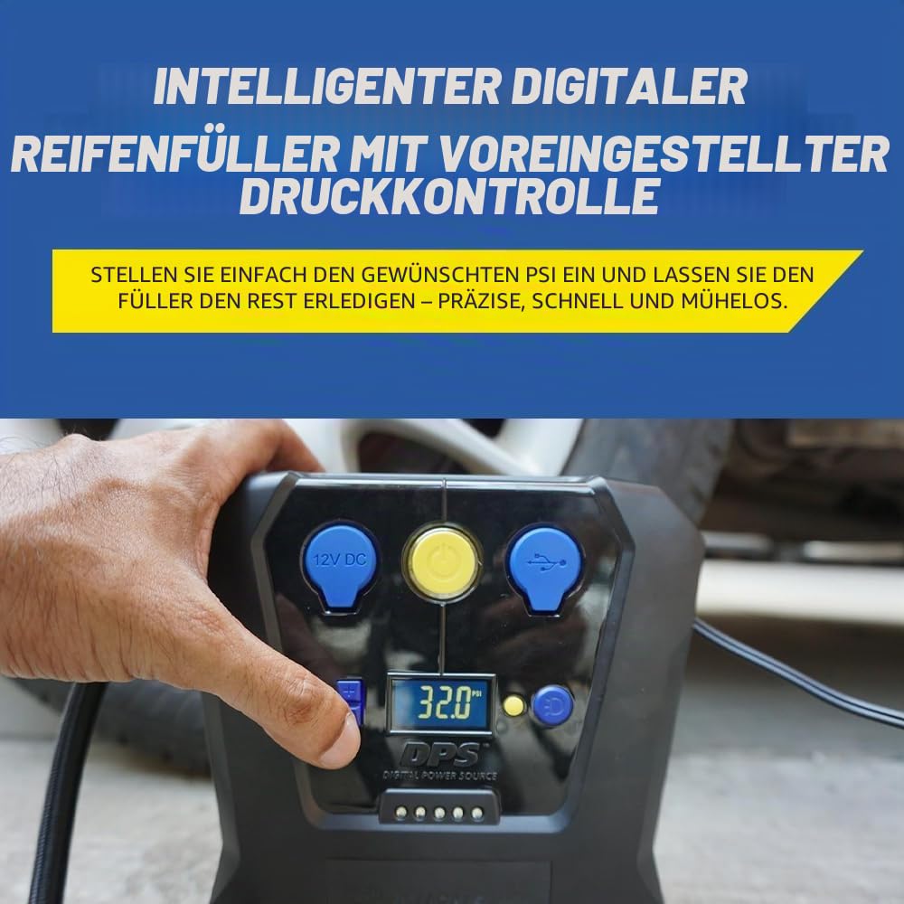 michelin-programmierbarer-12v-luftkompressor-digitaler-reifenf-ller-mit-led image 6