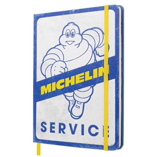 michelin-retro-notizbuch-a5-bullet-journal-dotted-vintage-design-original-lizenz image 7