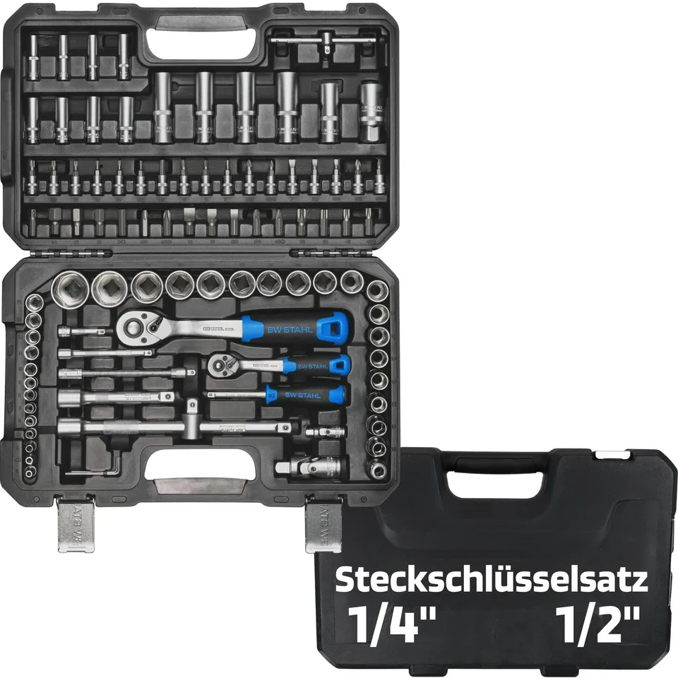 sw-stahl-07797l-steckschl-sselsatz-97-teilig-1-4-1-2-knarrenkasten-chrom-vanadiu image 1