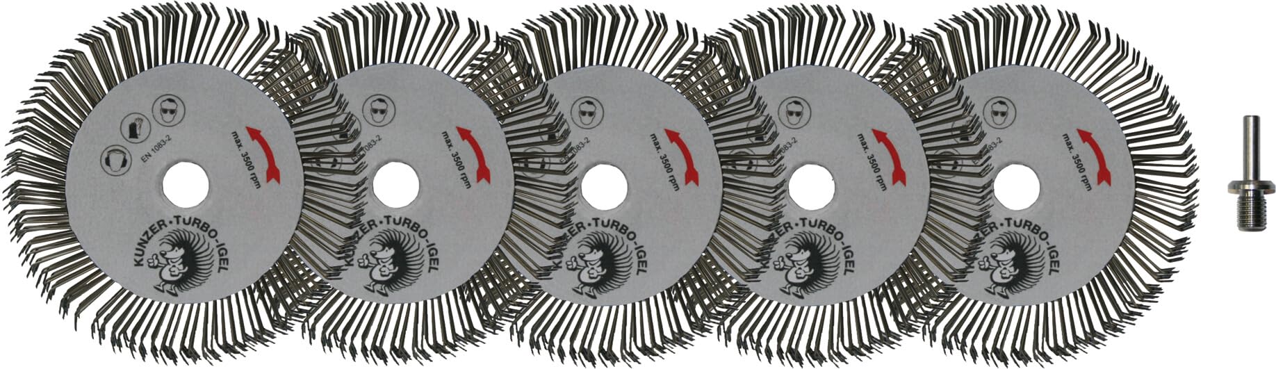 kunzer-turbo-igel-5-st-ck-drahtb-rsten-set-zum-entfernen-von-lack-rost-und-unter image 1