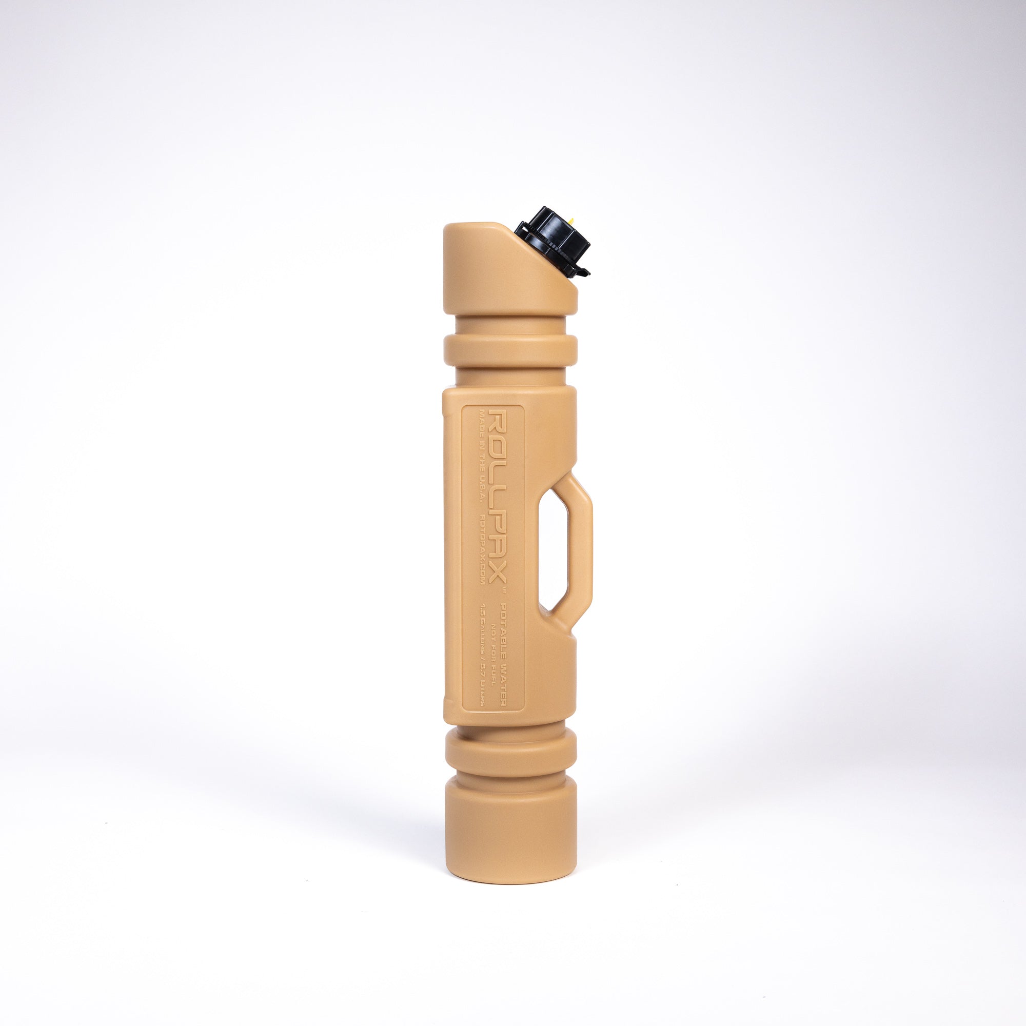 rotopax-rollpax-1-5-gallon-water-tan-5-7-liter-wasserkanister-in-tan-mit-10-jahr image 1