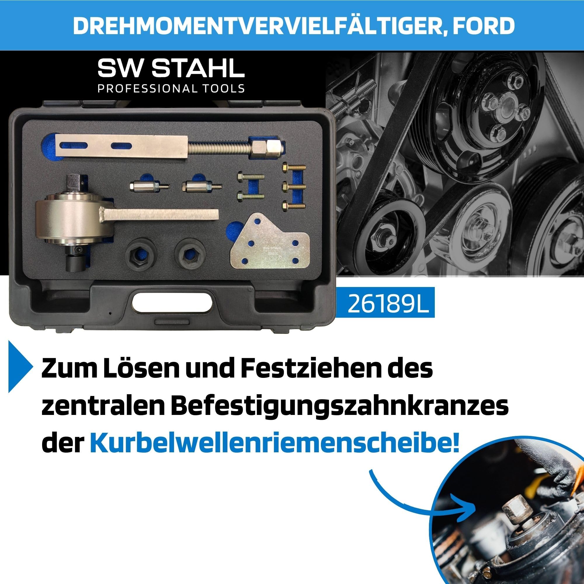sw-stahl-26189l-drehmomentvervielf-ltiger-1-5-f-r-ford-ecoboost-duratec-kurbelwe image 2